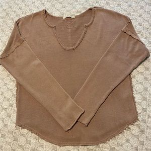 Free People knit top